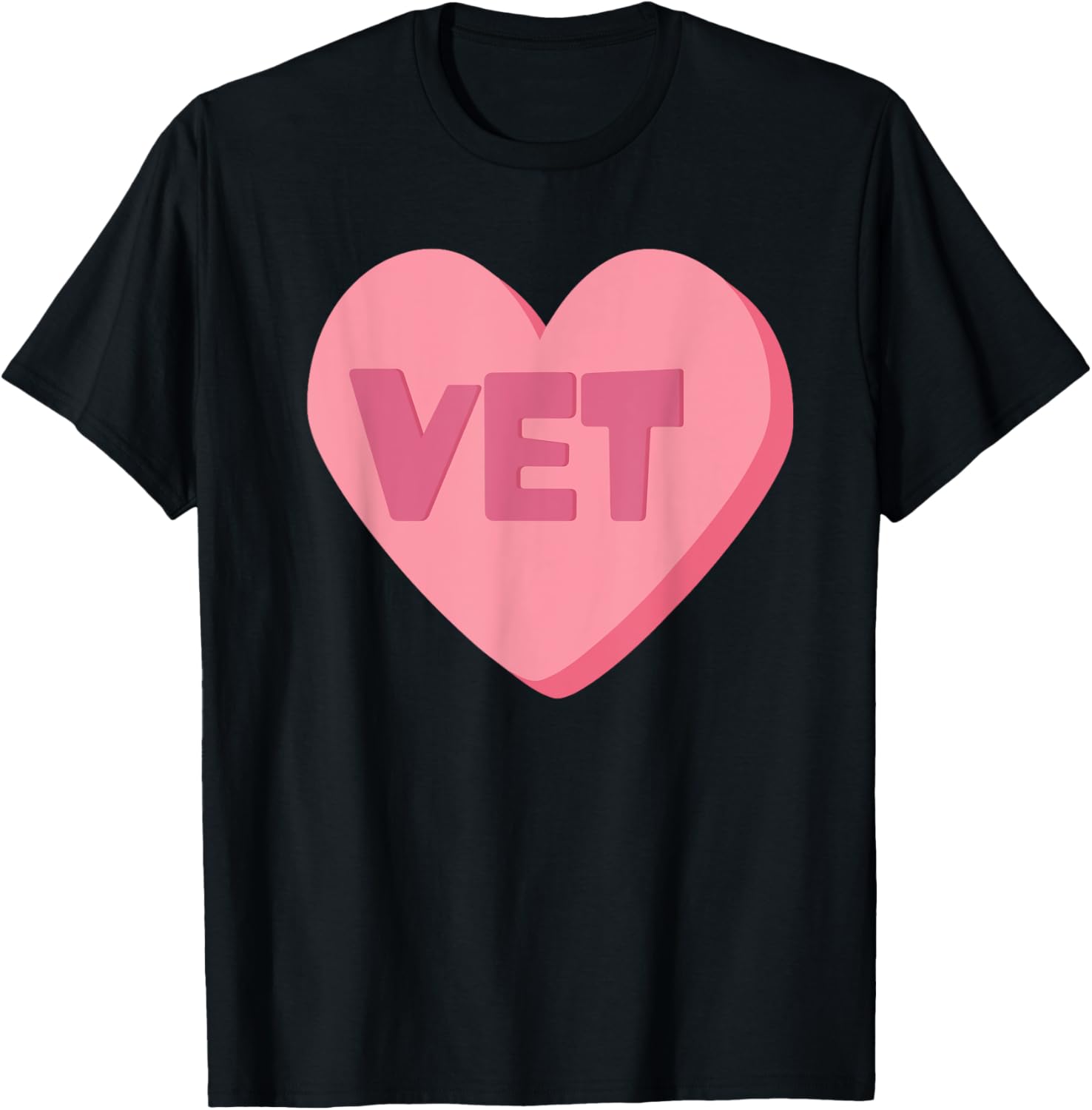 Valentines Heart Coworker Swagazon Associate Candy Heart VET